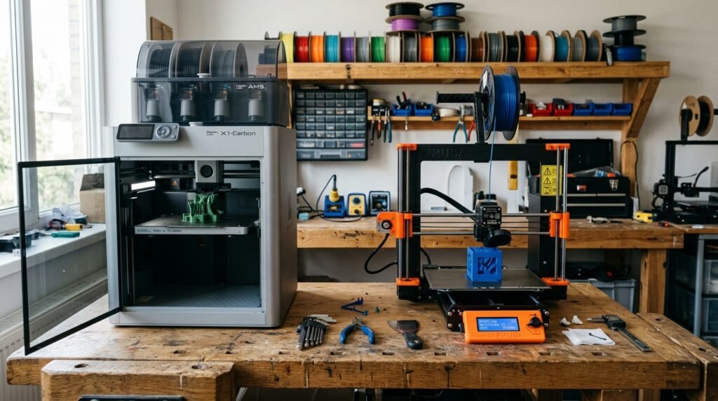 Bambu Lab X1-Carbon vs Prusa MK4: The Long-Term Audited Verdict