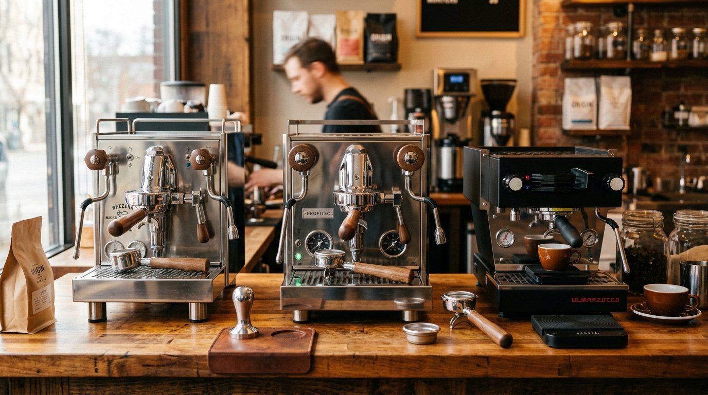 Bezzera Magica vs Profitec Pro 600 vs La Marzocco Linea Micra Product Review Photography