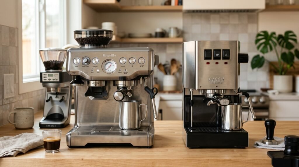 Breville Barista Express vs Gaggia Classic Pro: The Ultimate Countertop Showdown