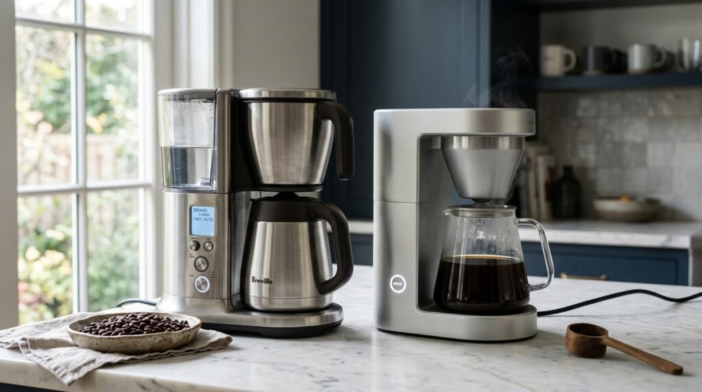 Breville Precision Brewer vs Ratio Six: The Ultimate SCA Filter Showdown