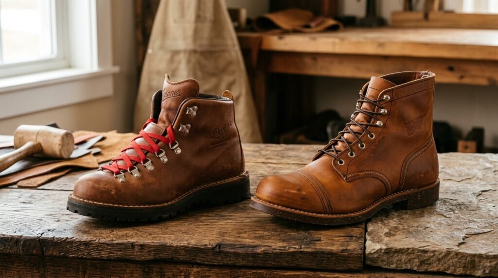 Danner Mountain Light vs. Red Wing Iron Ranger: The Ultimate Heritage Boot Showdown