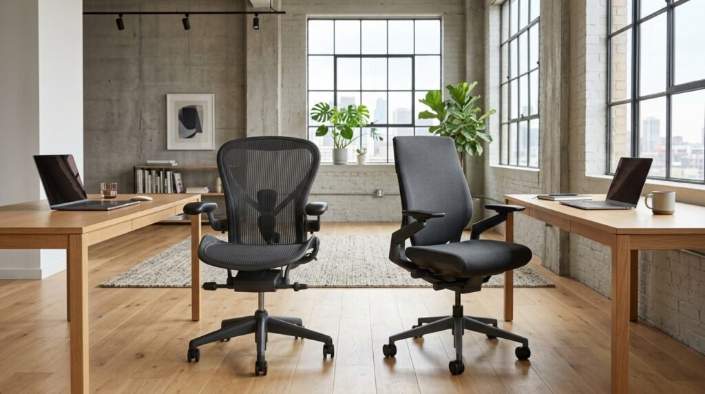 Herman Miller Aeron vs Steelcase Gesture: The Ultimate Ergonomic Showdown