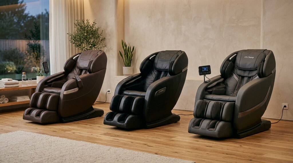 Realrelax Favor-03 vs. Kahuna LM-6800 vs. Osaki OS-Champ: The Ultimate Budget to Mid-Range Massage Chair Showdown