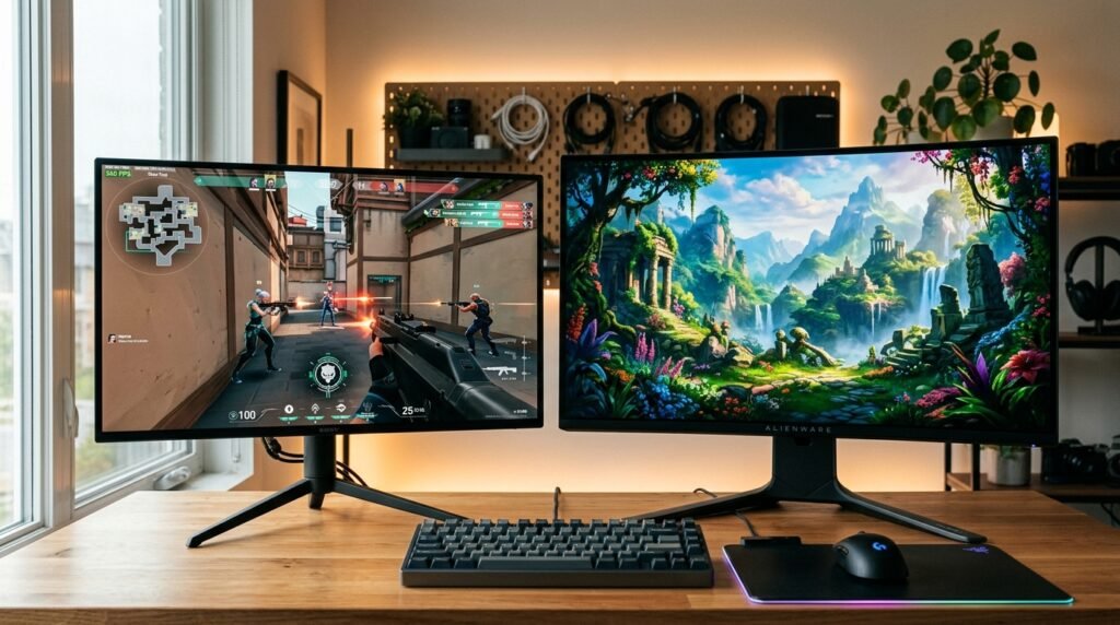 Sony Inzone M10S vs. Alienware AW3225QF: The High-End OLED Gaming Monitor Showdown