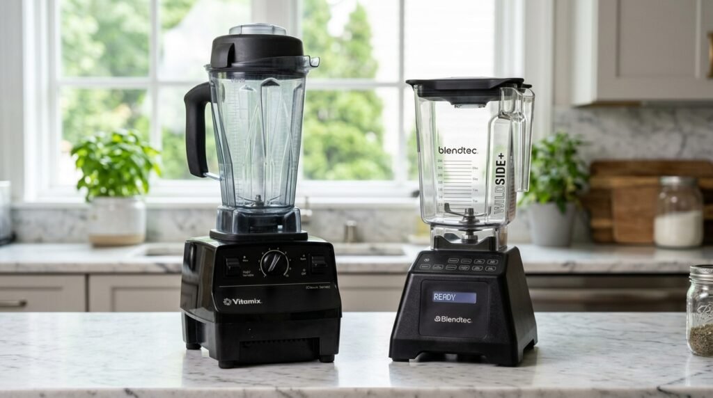 Vitamix 5200 vs. Blendtec Total Blender: The Heavyweight Kitchen Workhorse Showdown
