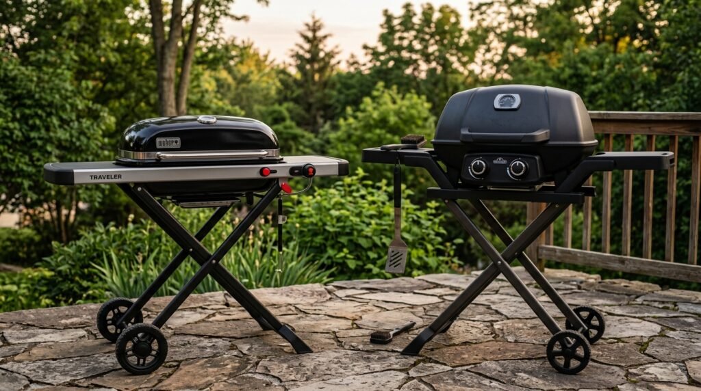 Weber Traveler vs. Napoleon TravelQ PRO285: The Ultimate Portable Grill Showdown