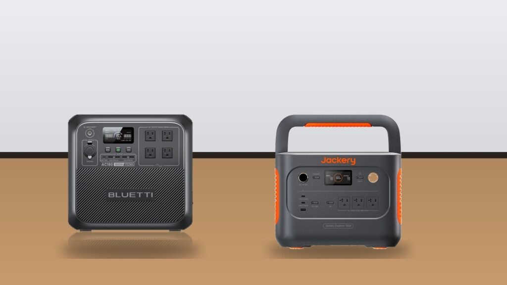 BLUETTI AC180 vs Jackery Explorer 1000 v2: The Off-Grid Power Showdown