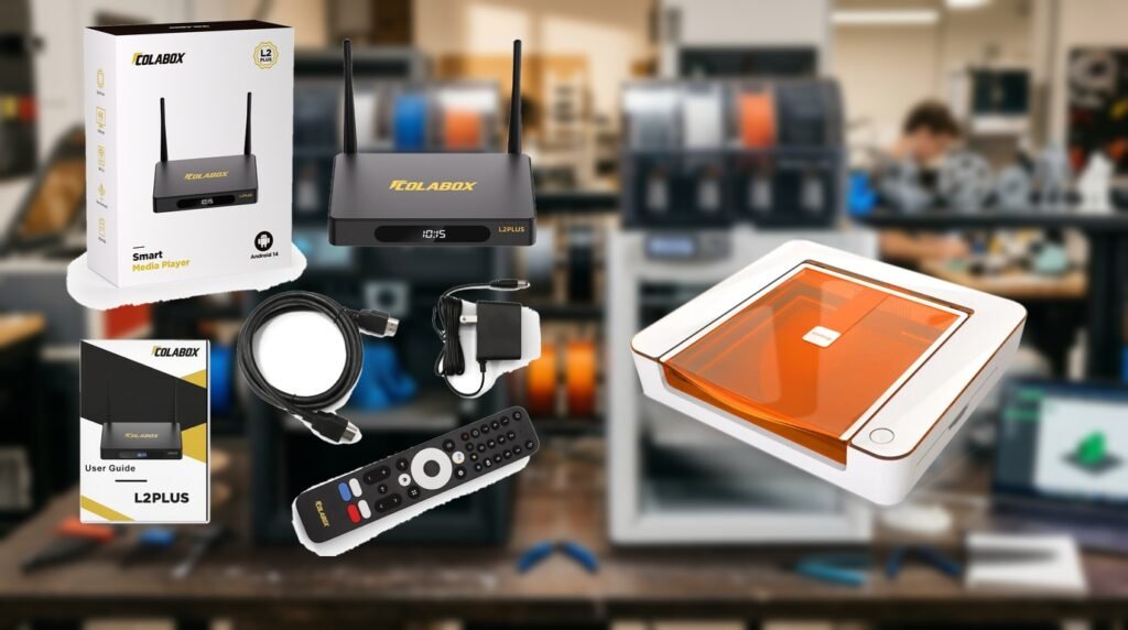 Colabox L2 Plus vs. Glowforge Aura: The Maker & Media Showdown