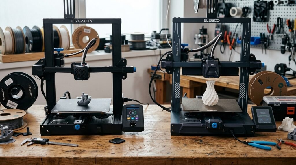 Creality Ender 3 V3 vs. Elegoo Neptune 4 Pro: The High-Speed Showdown