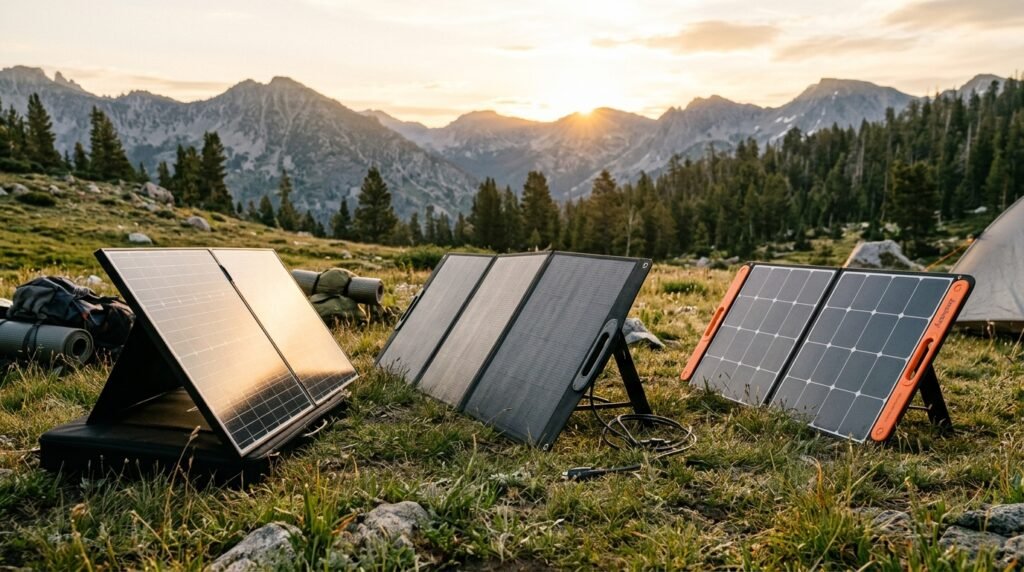 EcoFlow 220W Bifacial vs. BLUETTI PV200 vs. Jackery SolarSaga 200W: The Portable Solar Showdown