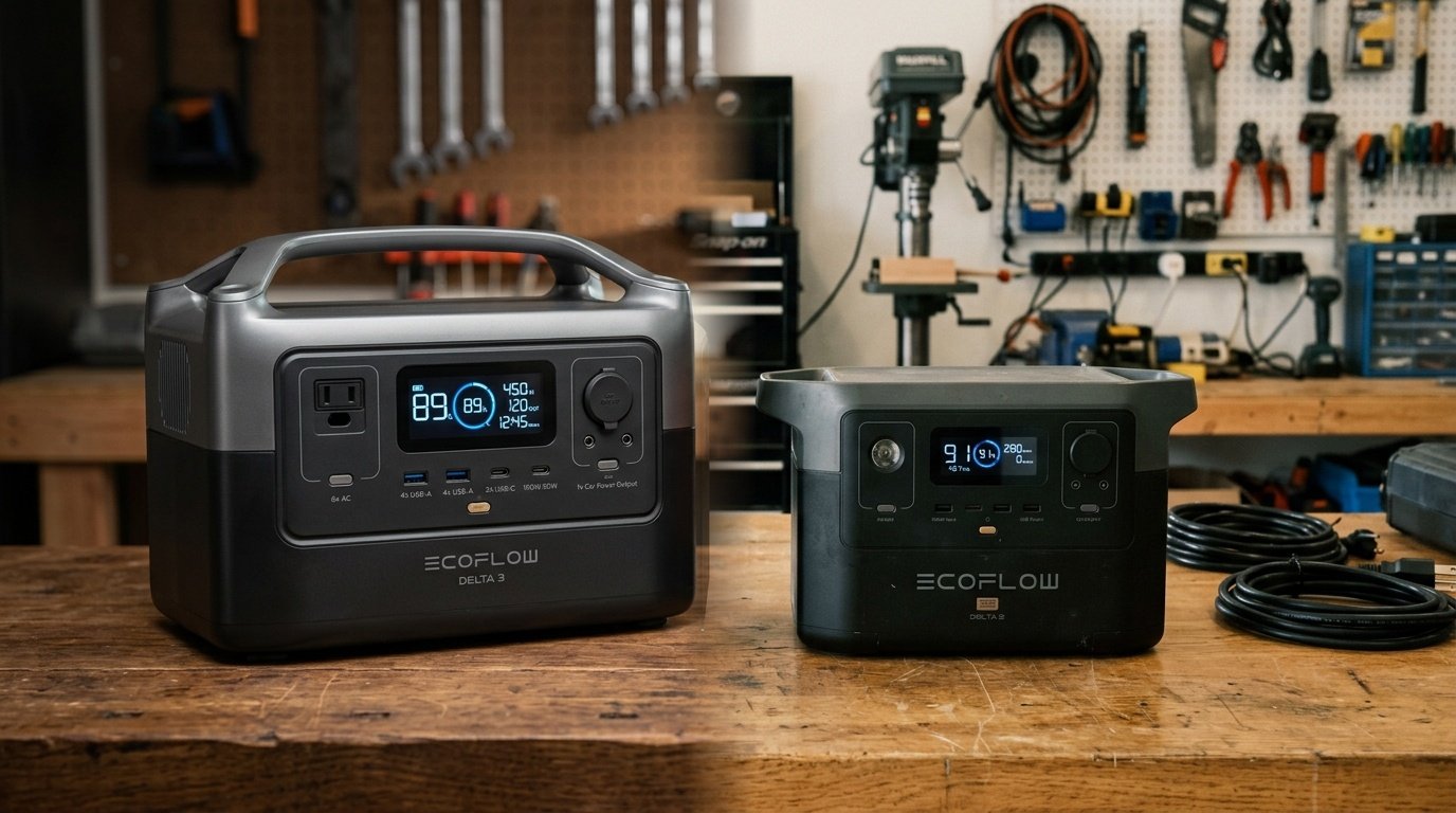EcoFlow DELTA 3 Plus vs EcoFlow DELTA 2 Should You Buy It Product Review Photography