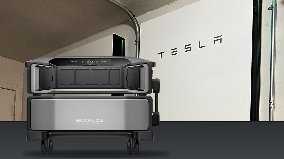 EcoFlow DELTA Pro Ultra vs Tesla Powerwall 3 Product Review Photography