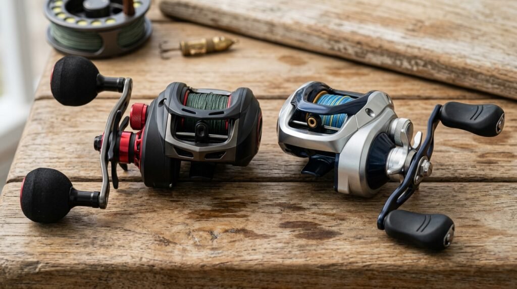 Piscifun Alijoz 300 vs. Shimano Tranx 300: Heavy-Bait Muskie & Saltwater Workhorse Showdown