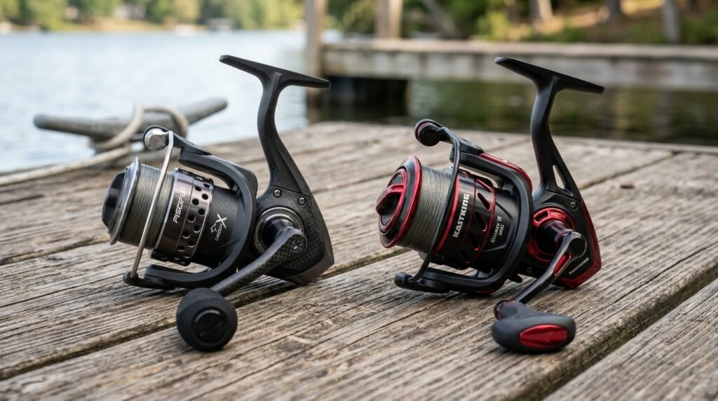 Piscifun Carbon X vs. KastKing Sharky III: The Budget Spinning Reel Showdown