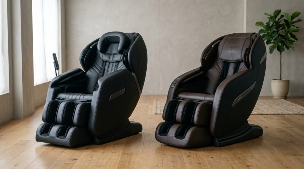 Realrelax Earth-1 vs. Human Touch Certus: The Massage Chair Showdown