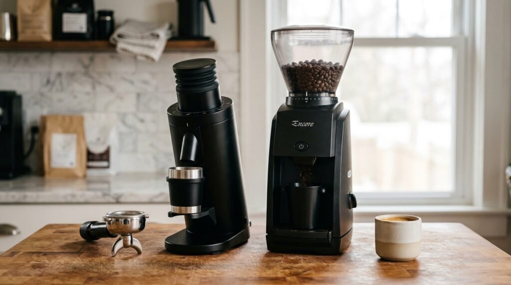 Turin DF54 vs. Baratza Encore ESP: The Budget Grinder Showdown