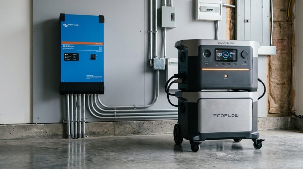 Victron MultiPlus-II vs. EcoFlow DELTA Pro Ultra: The Heavyweight Off-Grid Showdown
